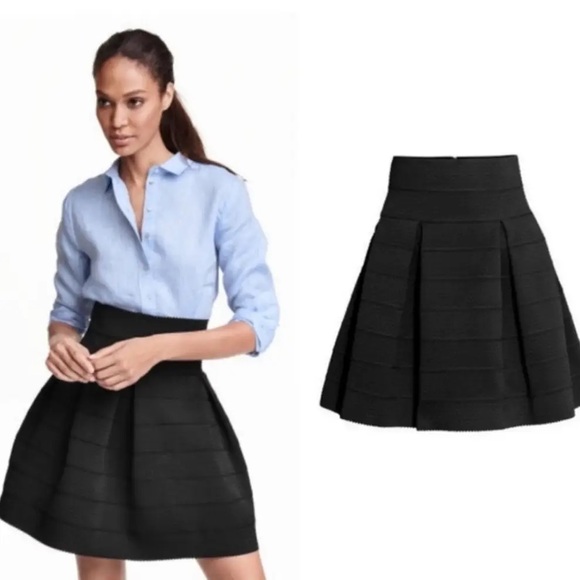 H&M Thick Textured Bubble Skirt - Picture 5 of 8